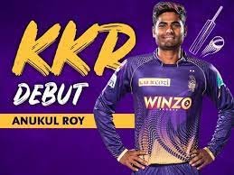 Anukul Roy KKR Batsman
