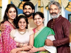 ss rajamouli with his family