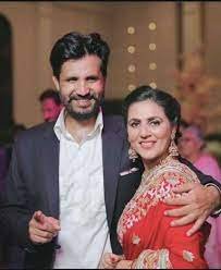 Amrinder Singh Raja Warring with his wife