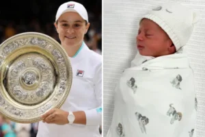 Ash Barty welcomes first child